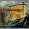 Orpheus-Zyklus Eingang zur Unterwelt 1988 - Öl / Acryl auf Holz 85 x 105 cm