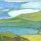 Landschaft mit Pinie 2003 -  Acryl auf Leinwand 70 x 80 cm